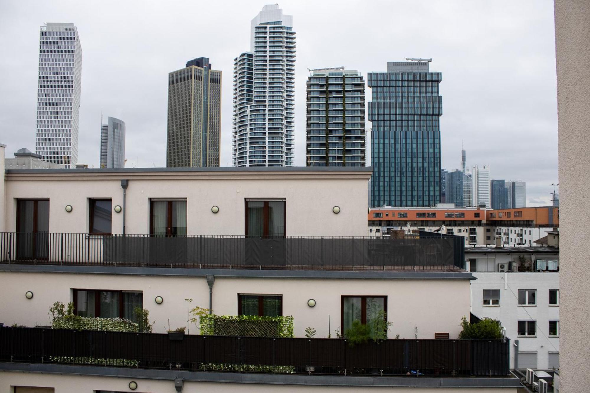Luxus-Penthouse Im Zentrum Frankfurt am Main Buitenkant foto