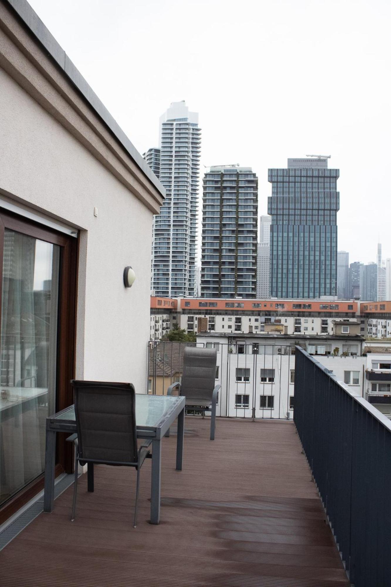 Luxus-Penthouse Im Zentrum Frankfurt am Main Buitenkant foto